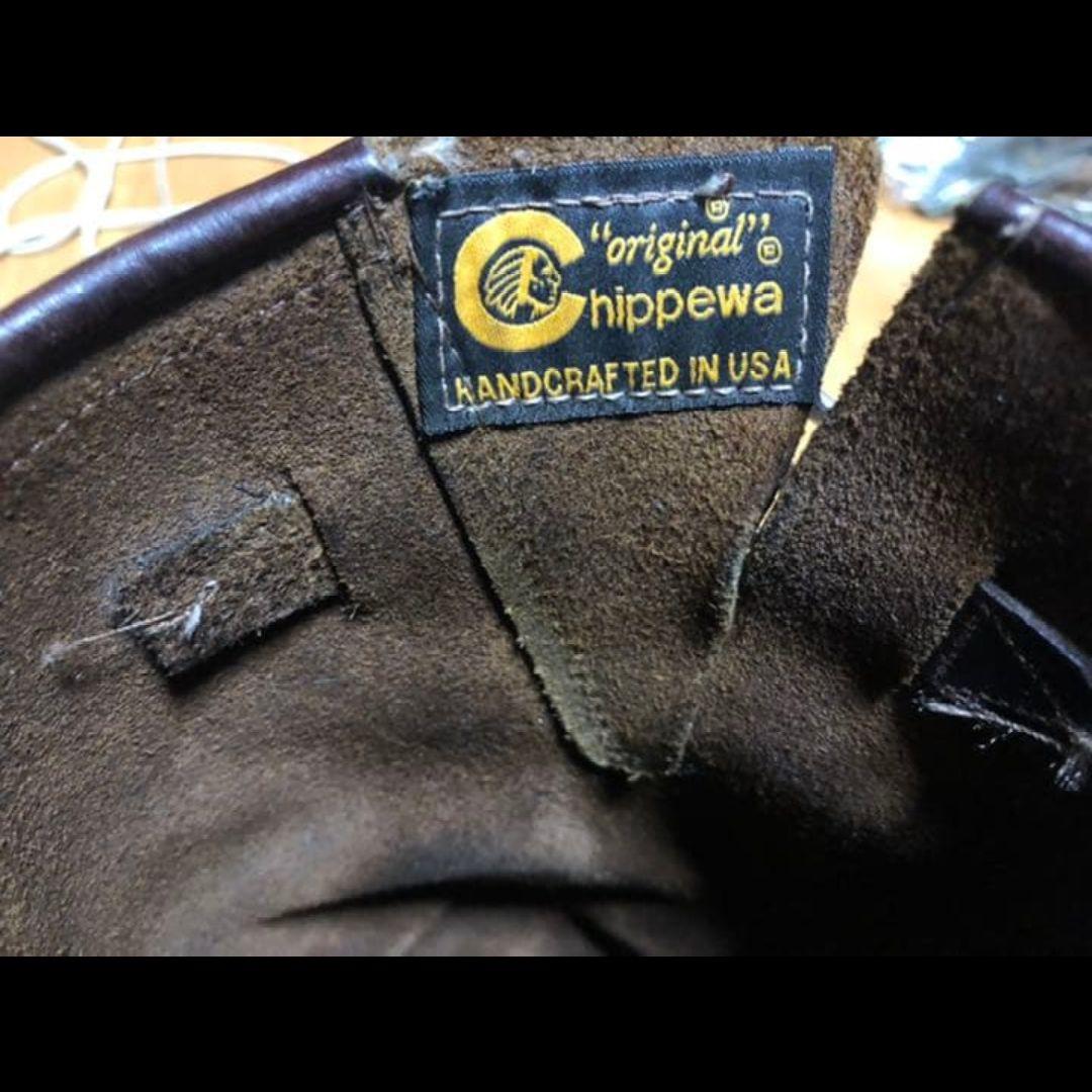 チペワ　エンジニアブーツ　アメリカ製