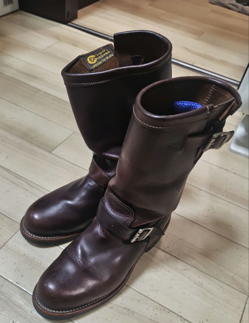 チペワ　エンジニアブーツ　アメリカ製