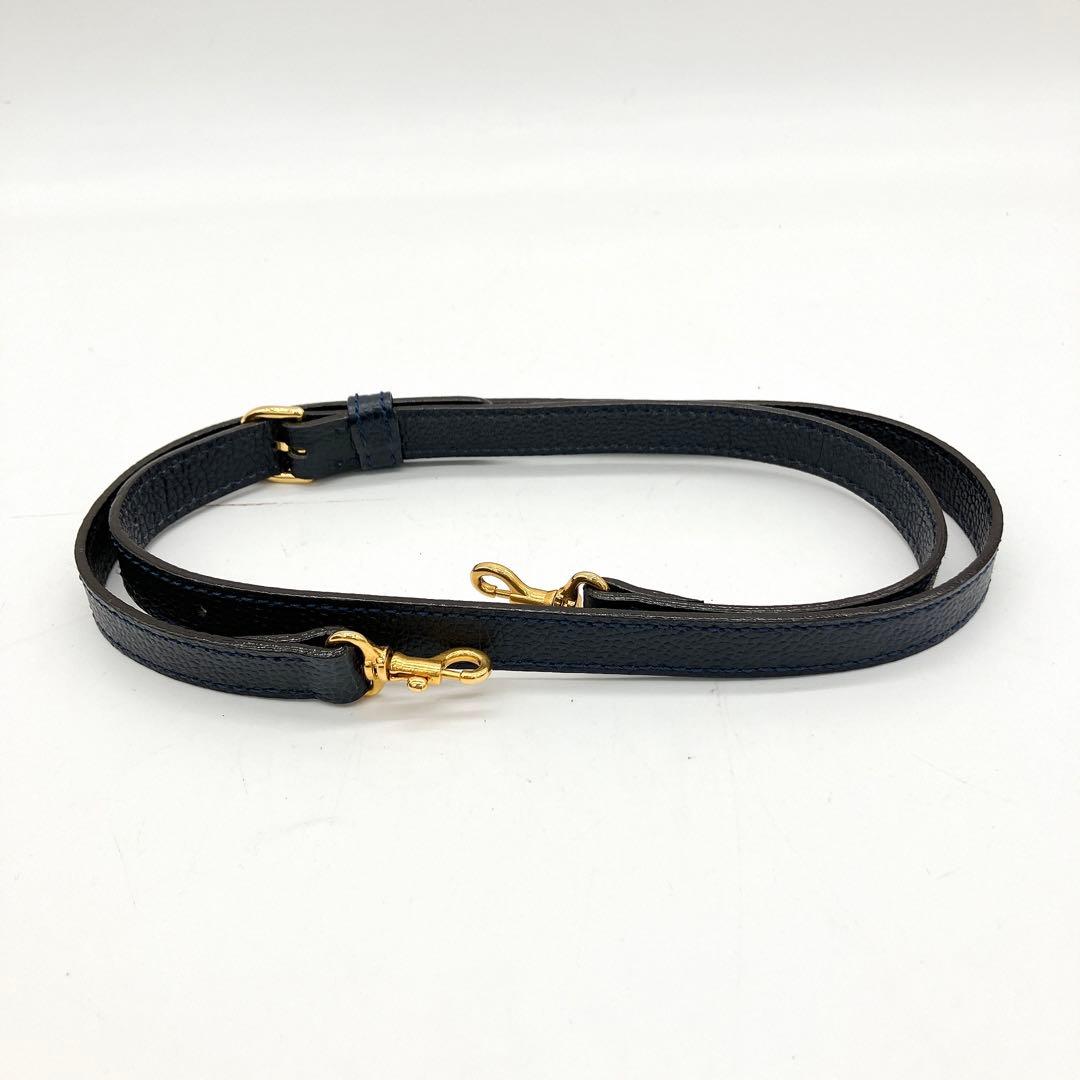 【VALENTINO GARAVANI】2wayバッグ　ゴールド金具　ネイビー