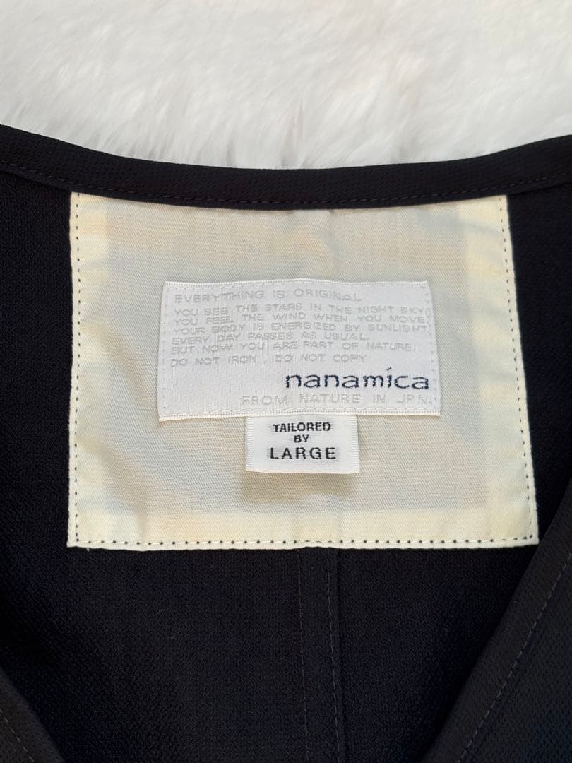 美品 nanamica ALPHADRY Cardigan L Black