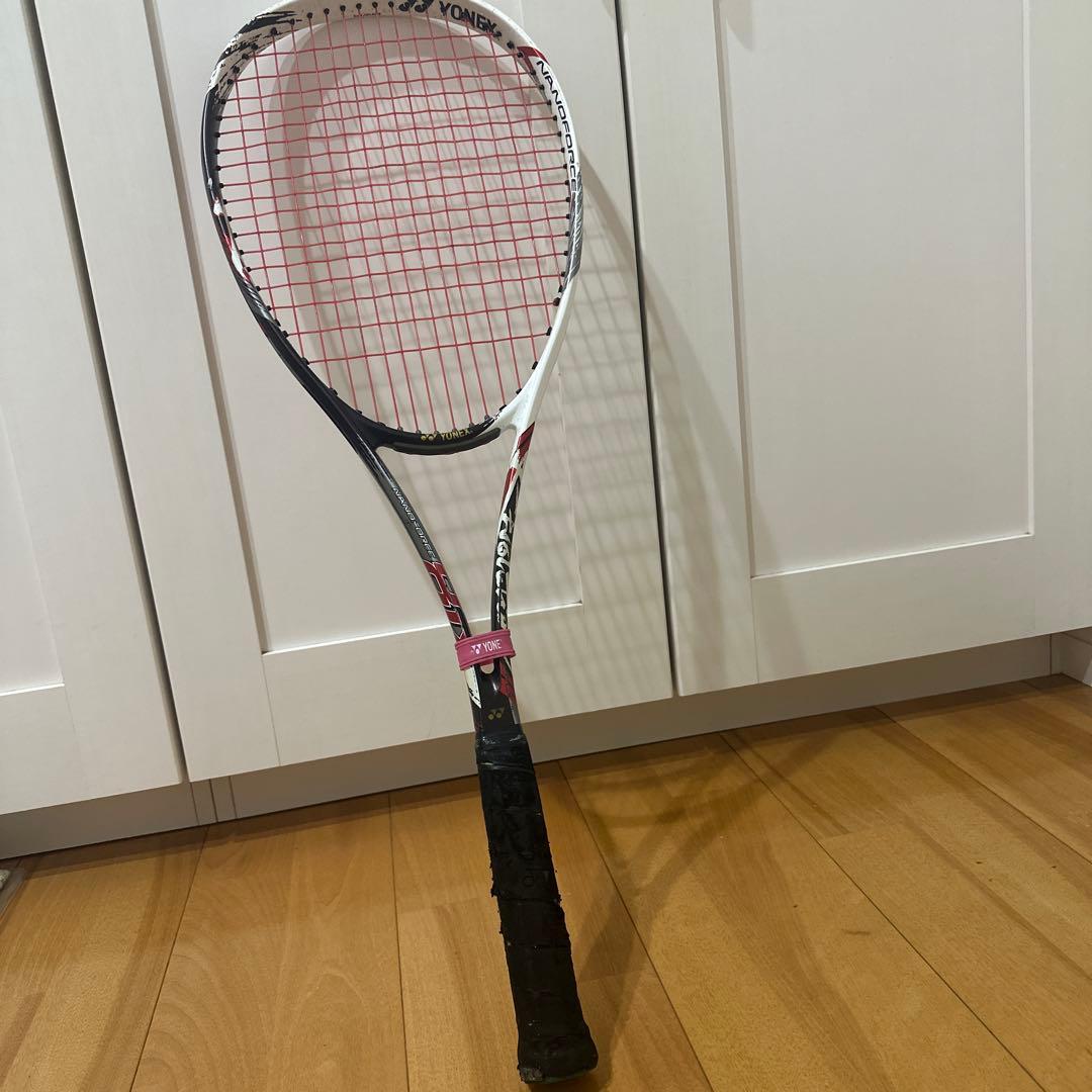 【コメントで値段交渉】YONEX 軟式テニスラケット ナノフォース8V REV
