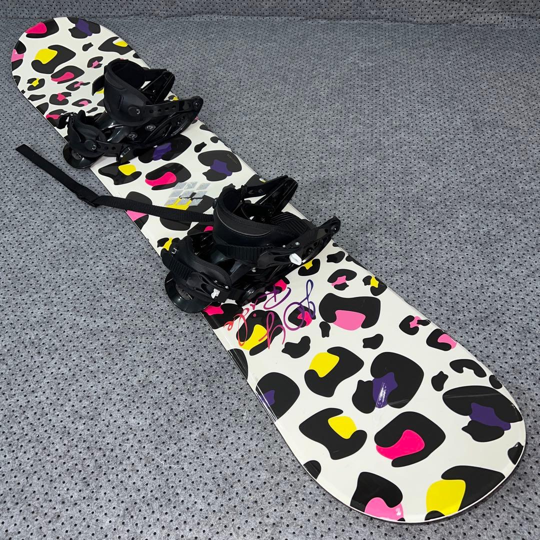 5回使用 キッズスノーボード 135cm JOYRIDE×バイン×ブーツ23cm