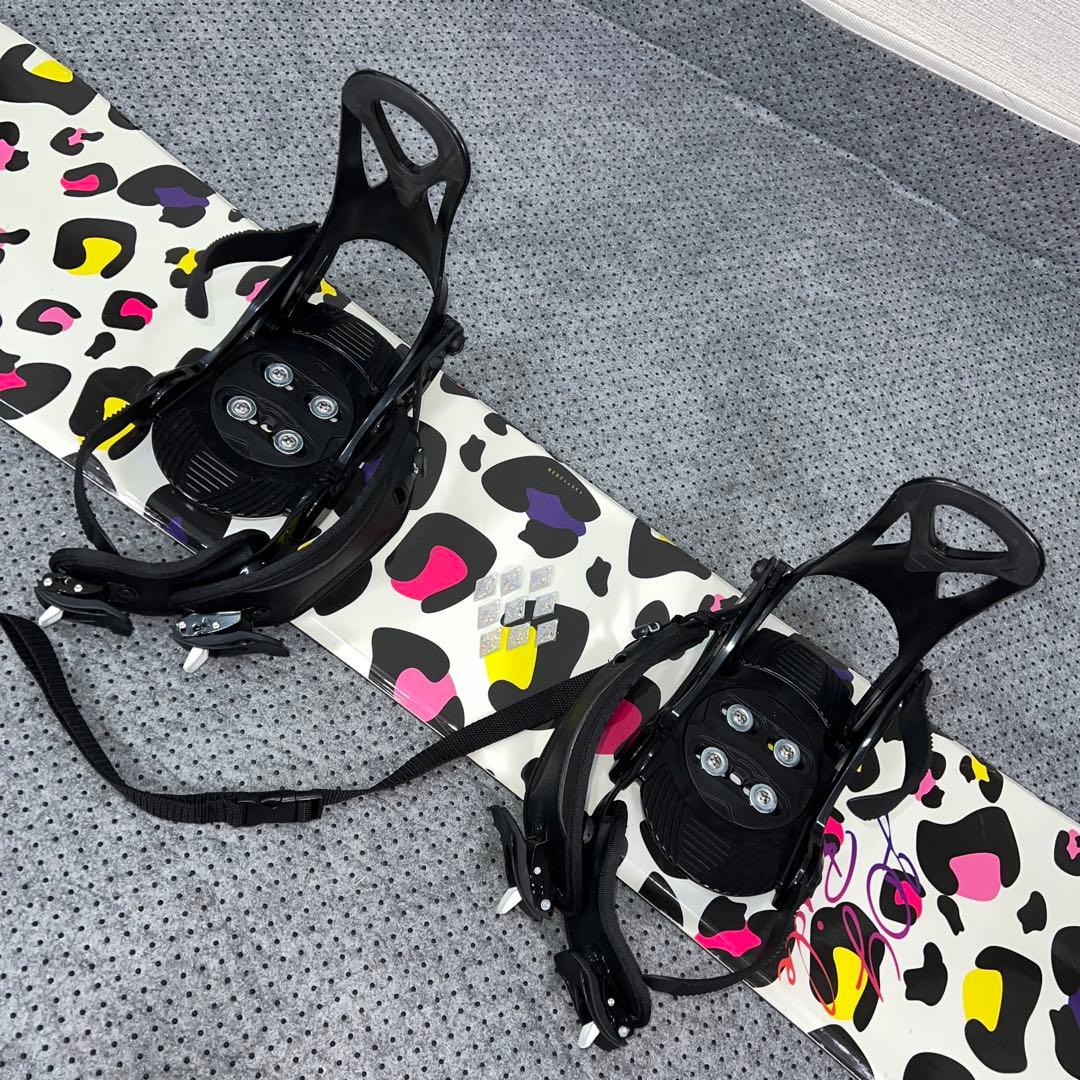 5回使用 キッズスノーボード 135cm JOYRIDE×バイン×ブーツ23cm