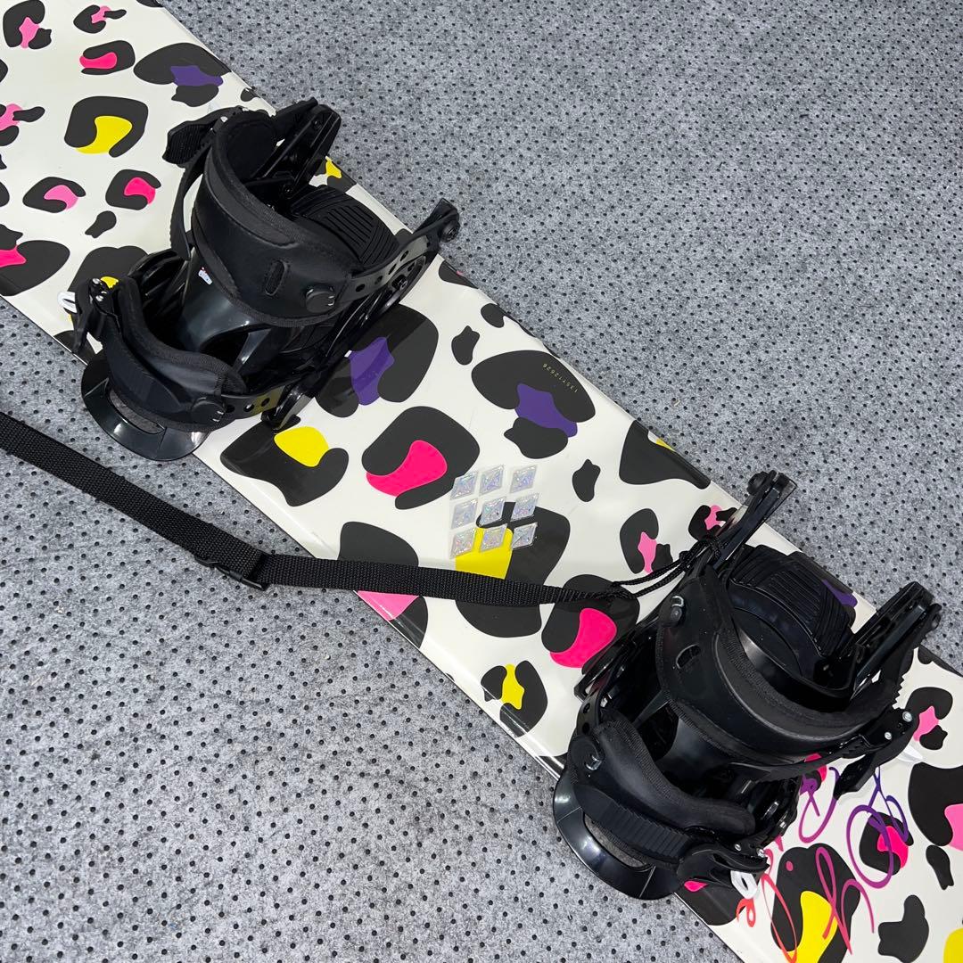 5回使用 キッズスノーボード 135cm JOYRIDE×バイン×ブーツ23cm