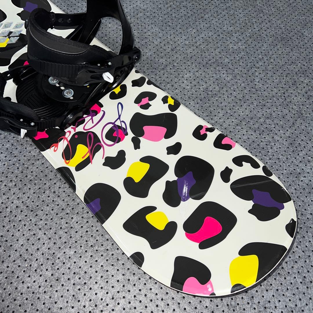 5回使用 キッズスノーボード 135cm JOYRIDE×バイン×ブーツ23cm