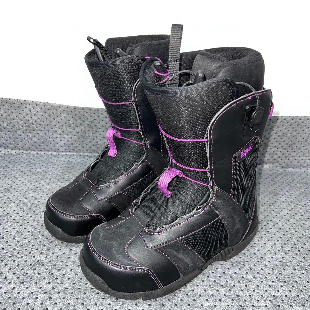 5回使用 キッズスノーボード 135cm JOYRIDE×バイン×ブーツ23cm