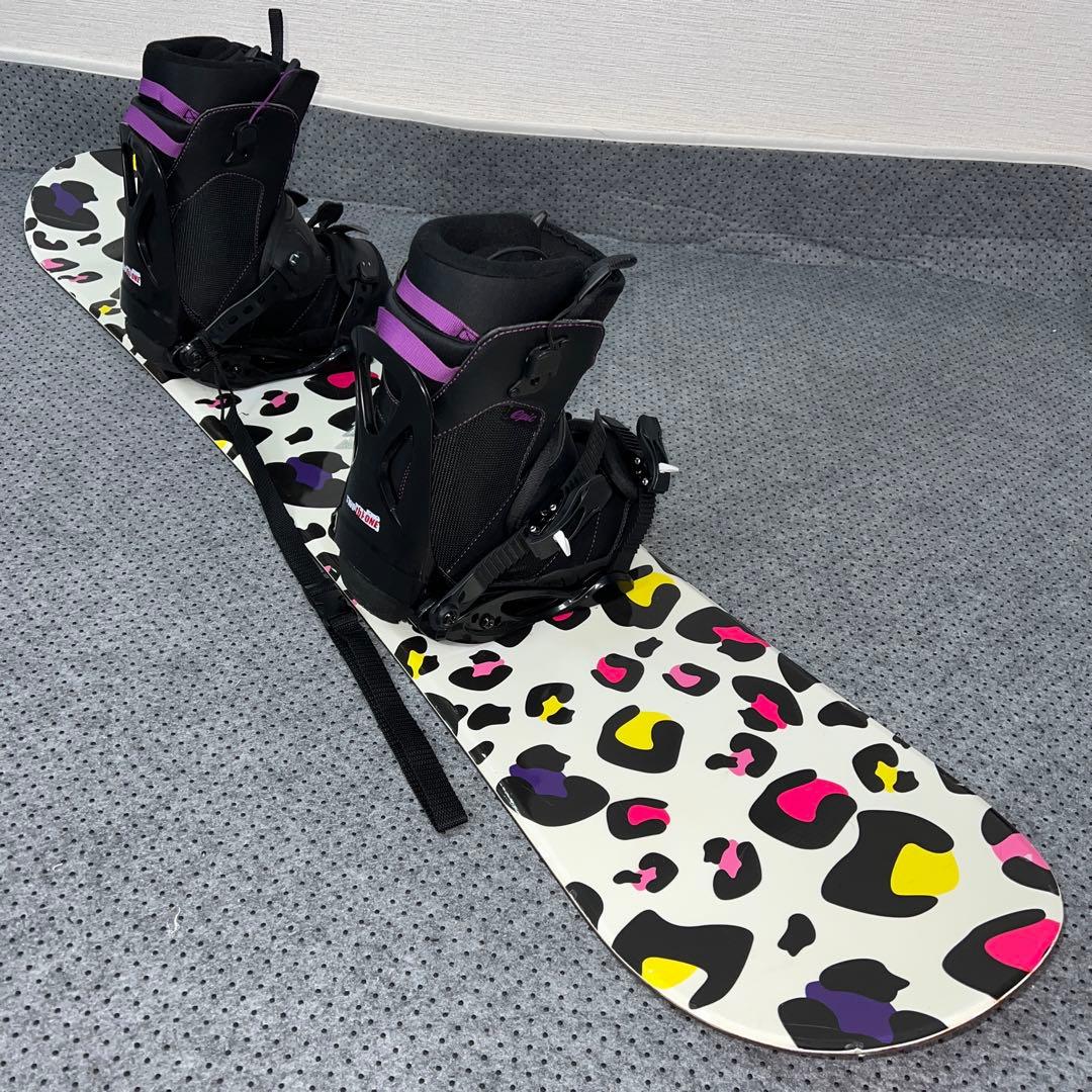 5回使用 キッズスノーボード 135cm JOYRIDE×バイン×ブーツ23cm