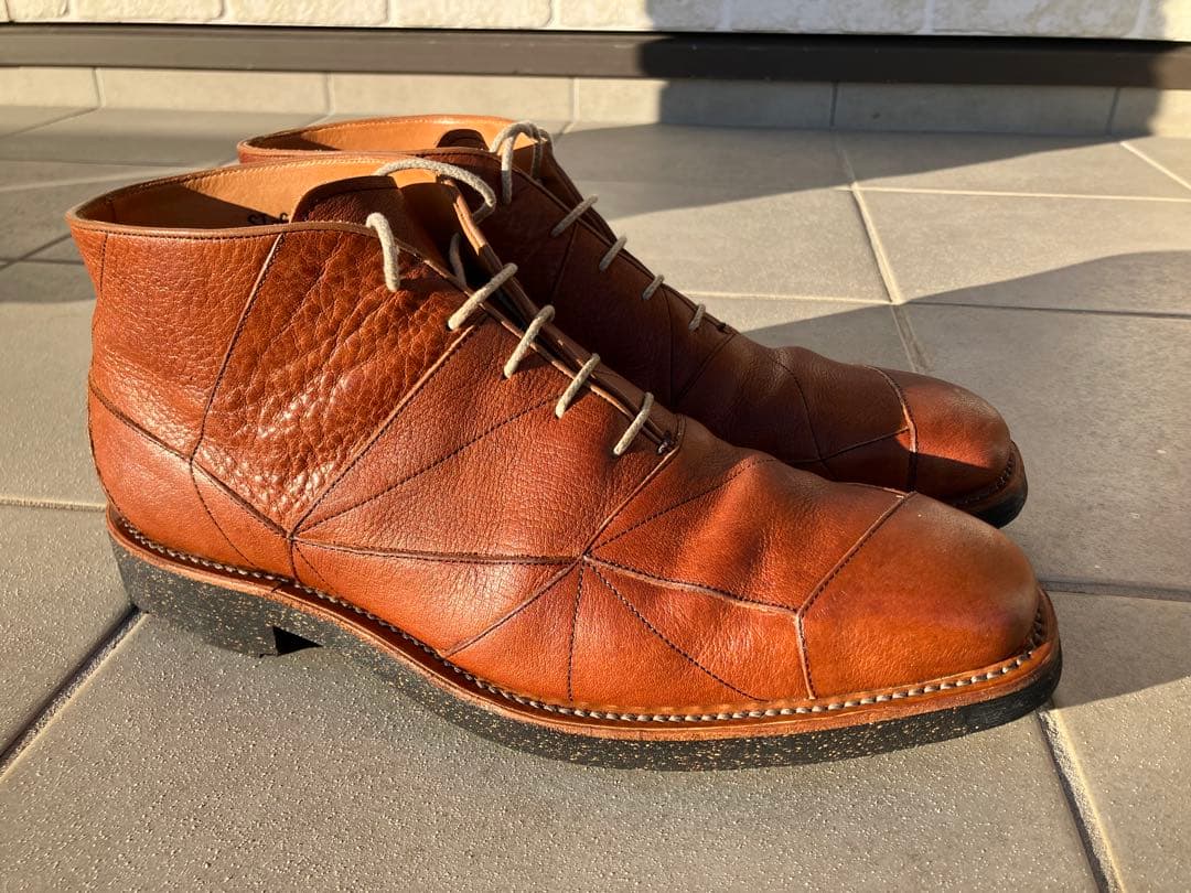 『本日限定価格』スコッチグレイン　栃木レザー　スパイダーブーツ 26cm