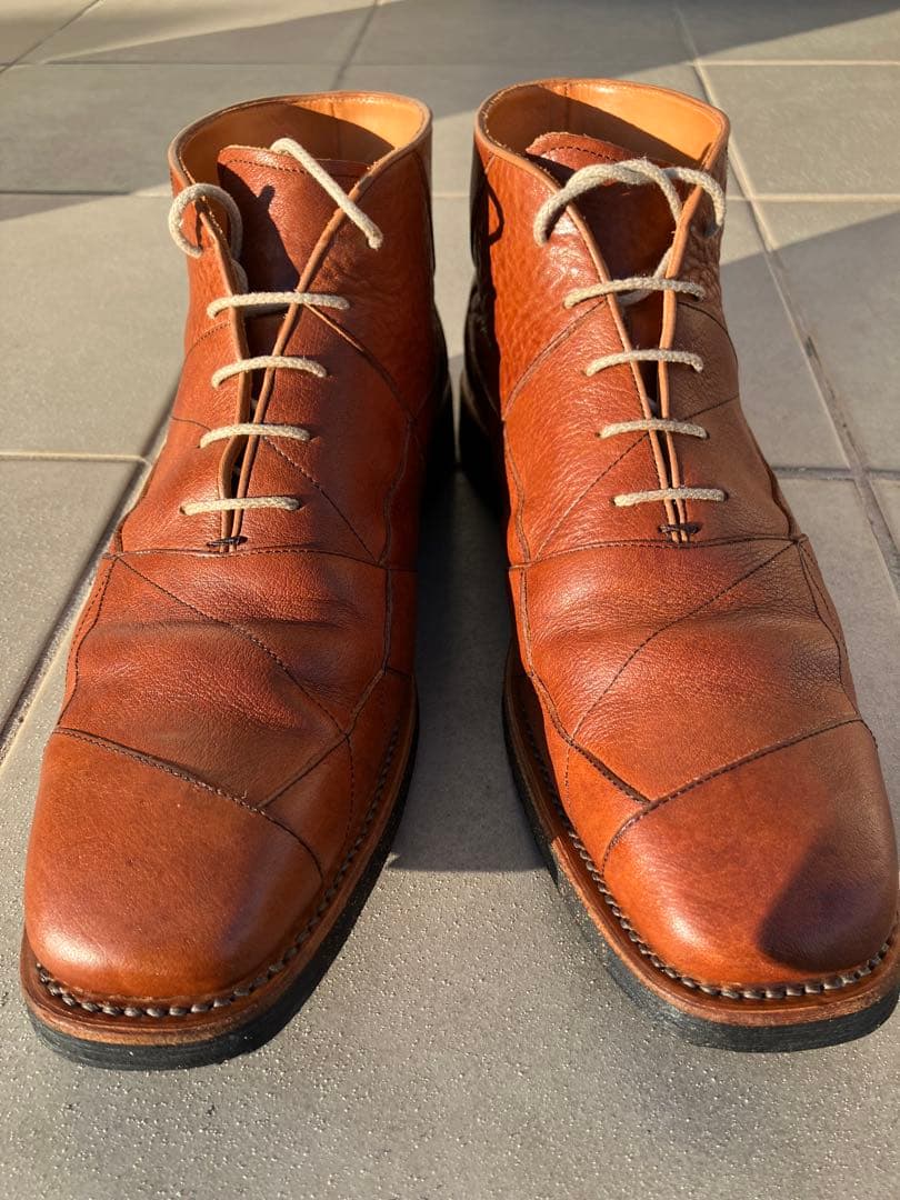 『本日限定価格』スコッチグレイン　栃木レザー　スパイダーブーツ 26cm