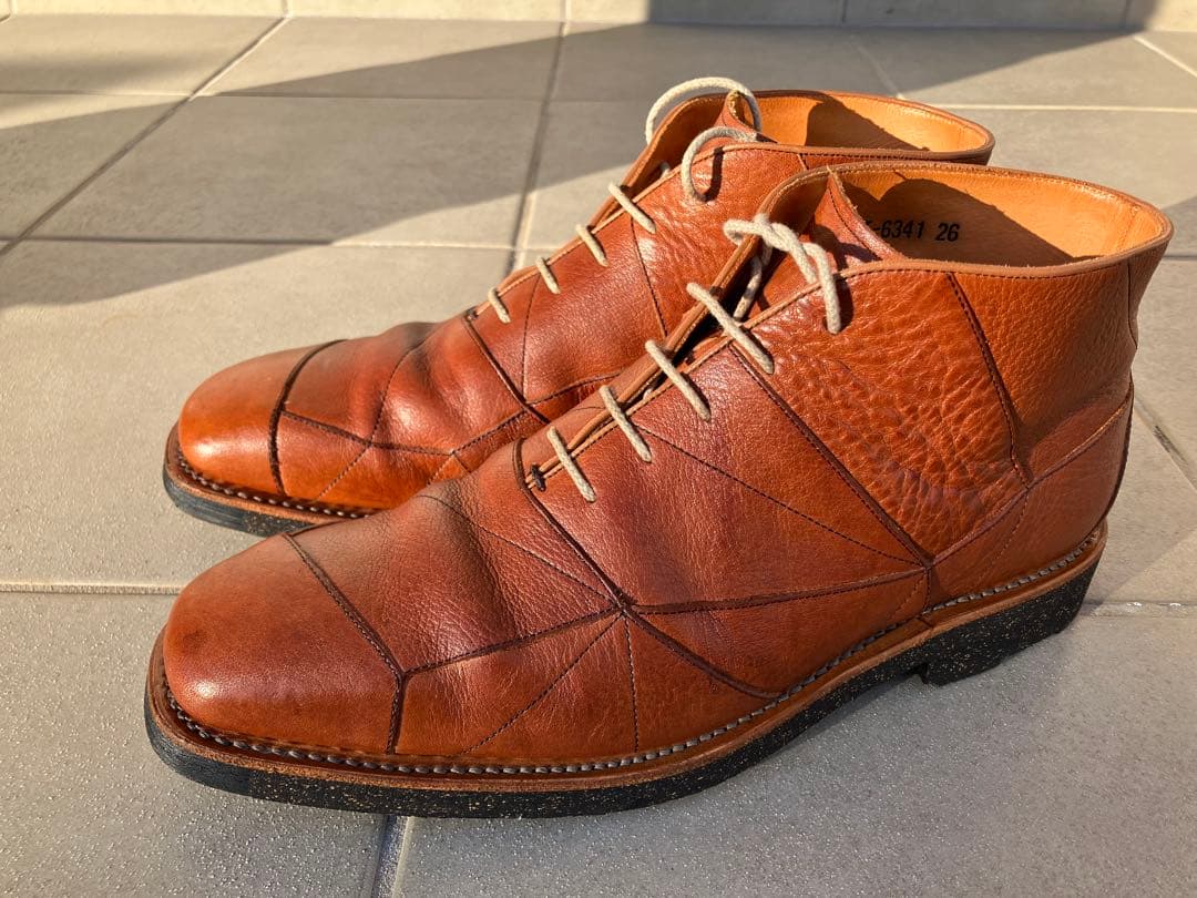 『本日限定価格』スコッチグレイン　栃木レザー　スパイダーブーツ 26cm