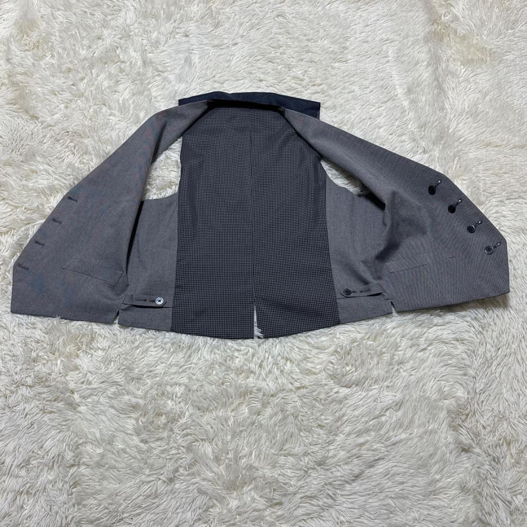 スーツセレクト　デニム調　3ピース　AB5 リバーシブルベスト　カジュアルにも