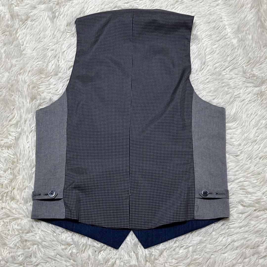 スーツセレクト　デニム調　3ピース　AB5 リバーシブルベスト　カジュアルにも
