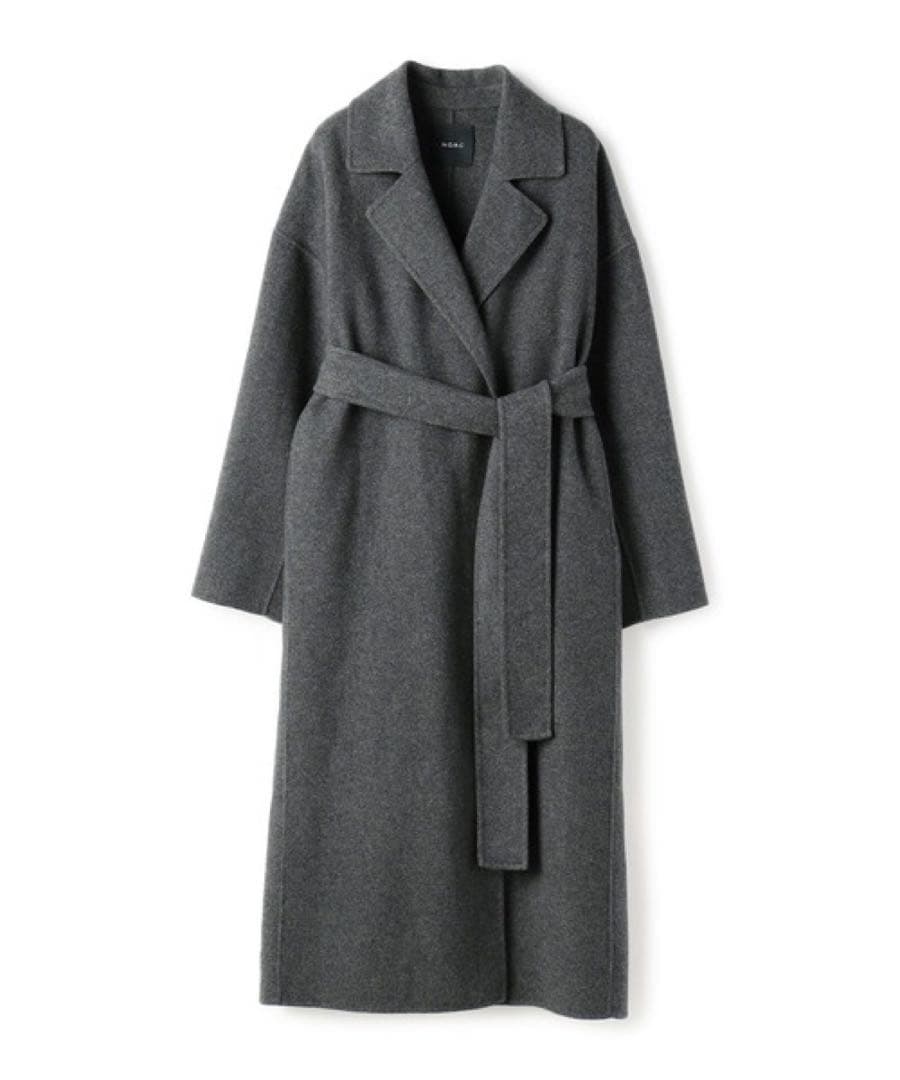 N.O.R.C ウールメルトンロングリバーコート