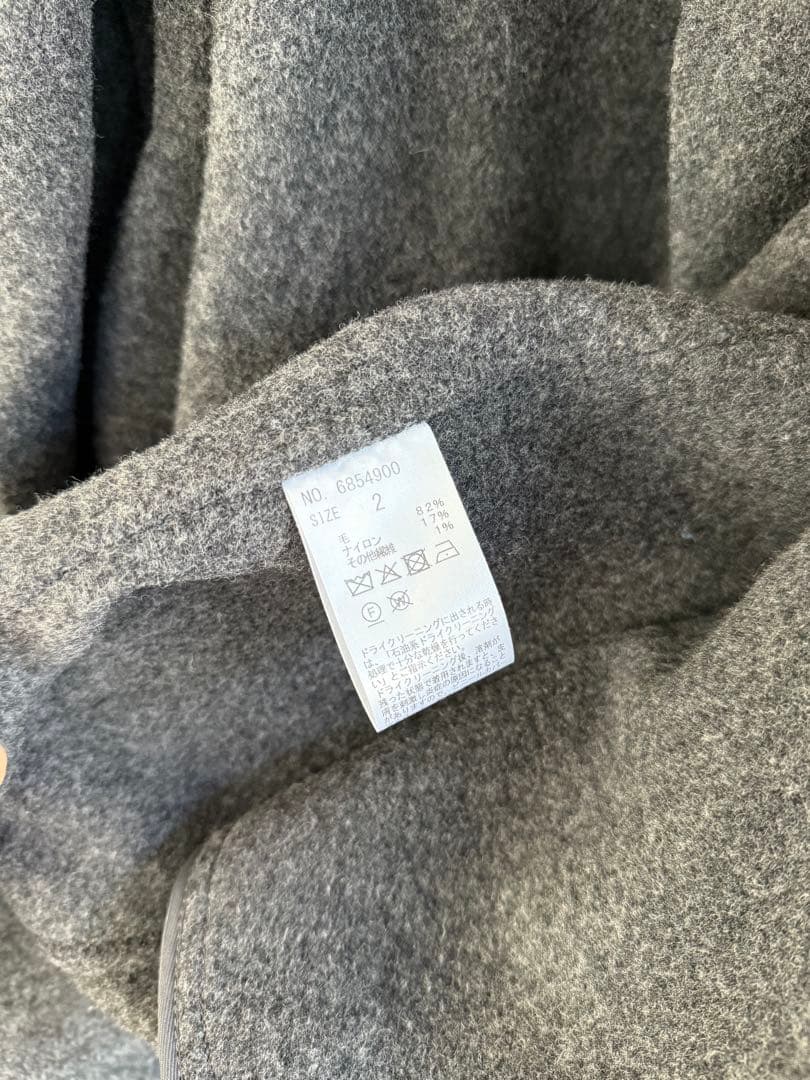 N.O.R.C ウールメルトンロングリバーコート