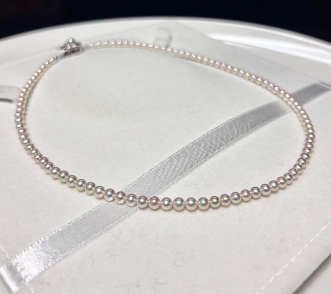 専用ページ！②照り最強！オーロラ彩凛レベル！3.5-4.0mm アコヤ真珠