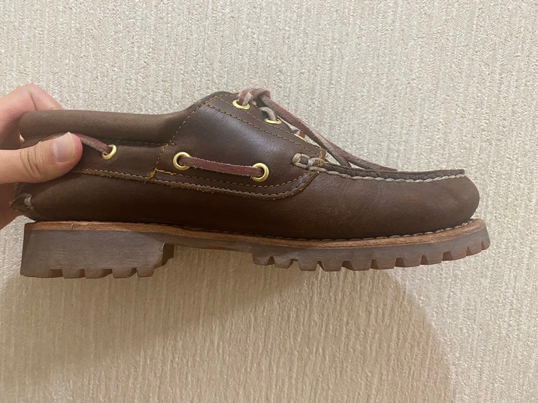 Timberland 3eye 6.5 ブラウン
