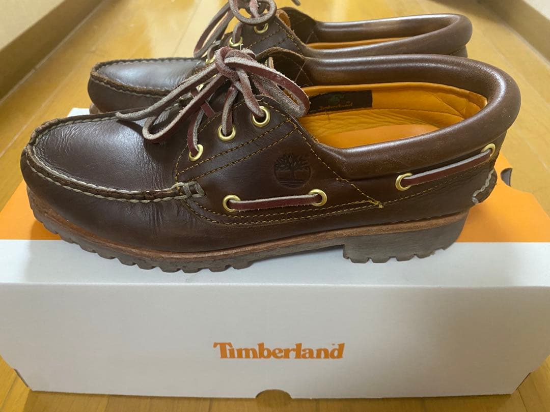 Timberland 3eye 6.5 ブラウン