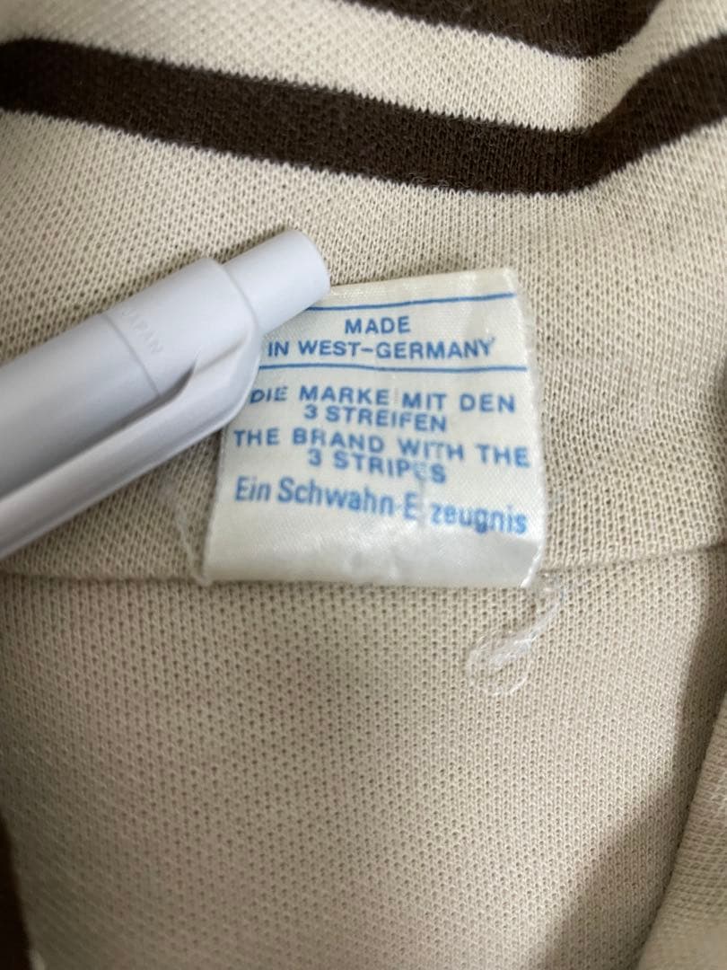 adidas 70s ジャージ 西ドイツ製