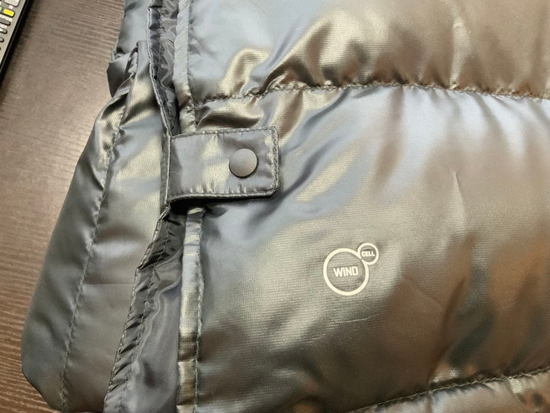 Puma プーマ　黒 ブラック ダウン　ロングコート　ベンチコート　L