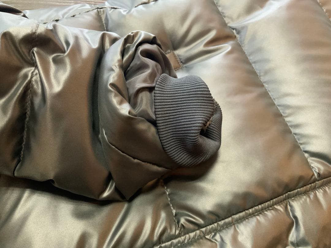 Puma プーマ　黒 ブラック ダウン　ロングコート　ベンチコート　L