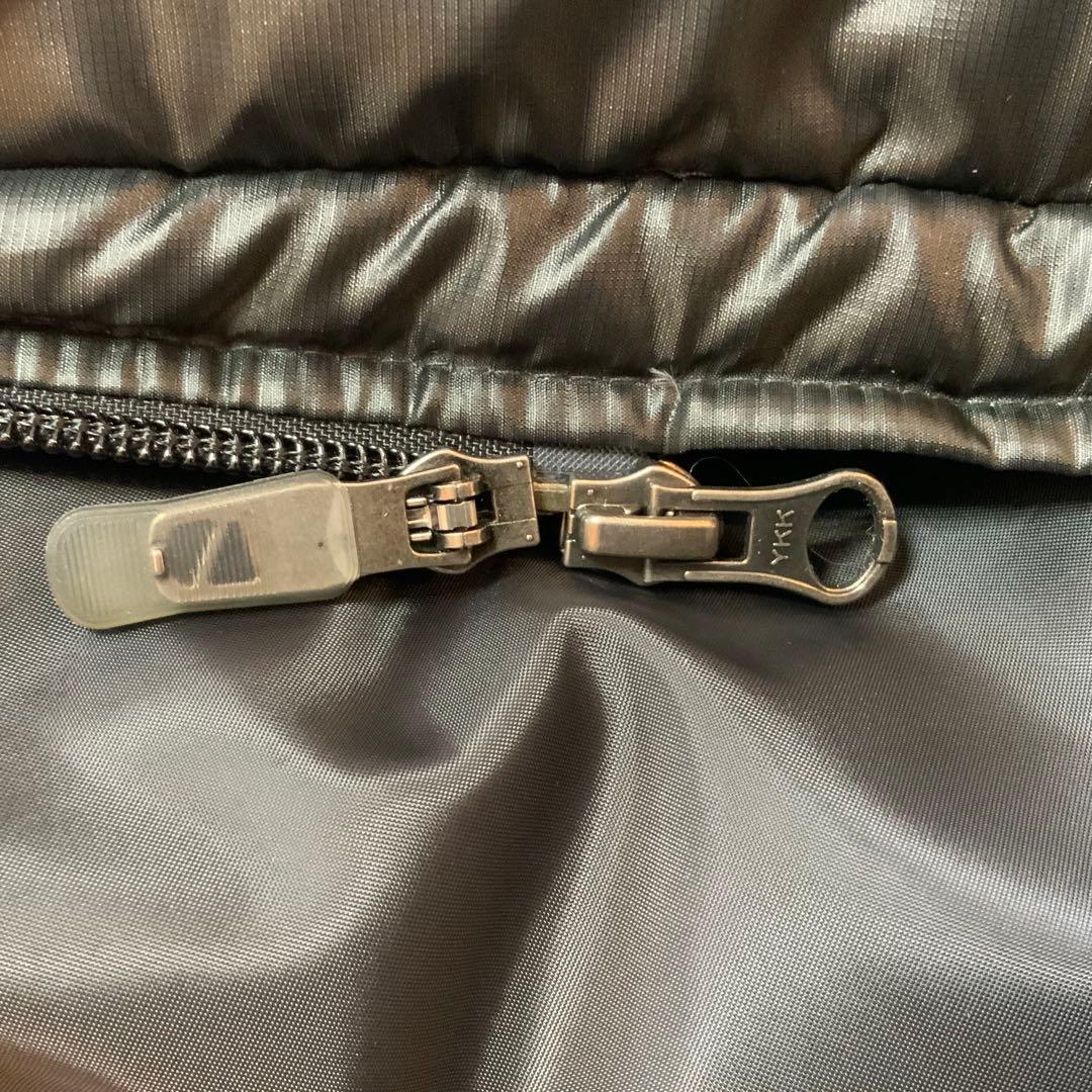 Puma プーマ　黒 ブラック ダウン　ロングコート　ベンチコート　L