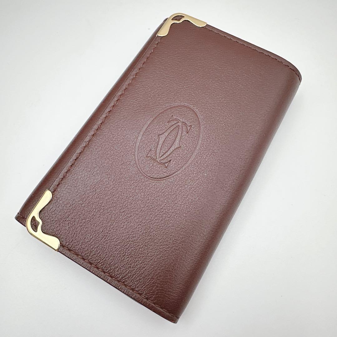 極美品　Cartier カルティエ　キーケース ６連　マストライン
