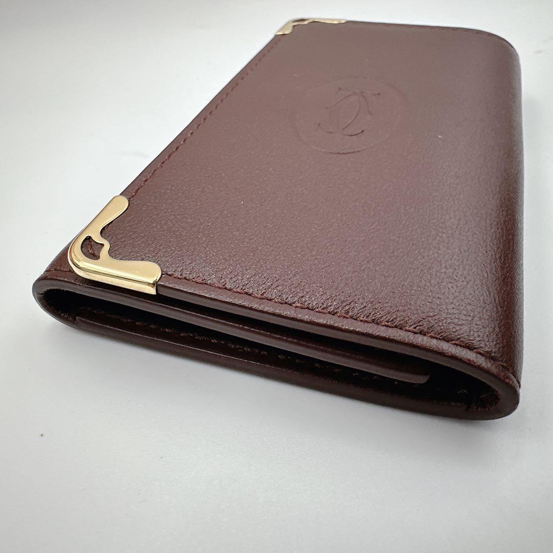 極美品　Cartier カルティエ　キーケース ６連　マストライン