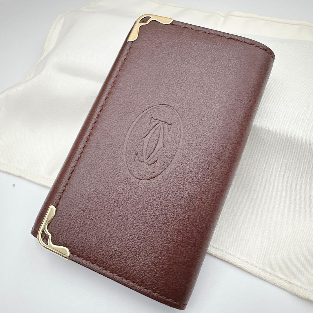 極美品　Cartier カルティエ　キーケース ６連　マストライン