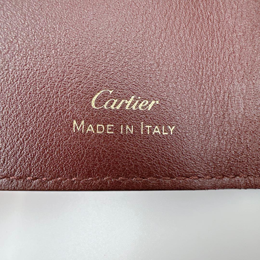 極美品　Cartier カルティエ　キーケース ６連　マストライン