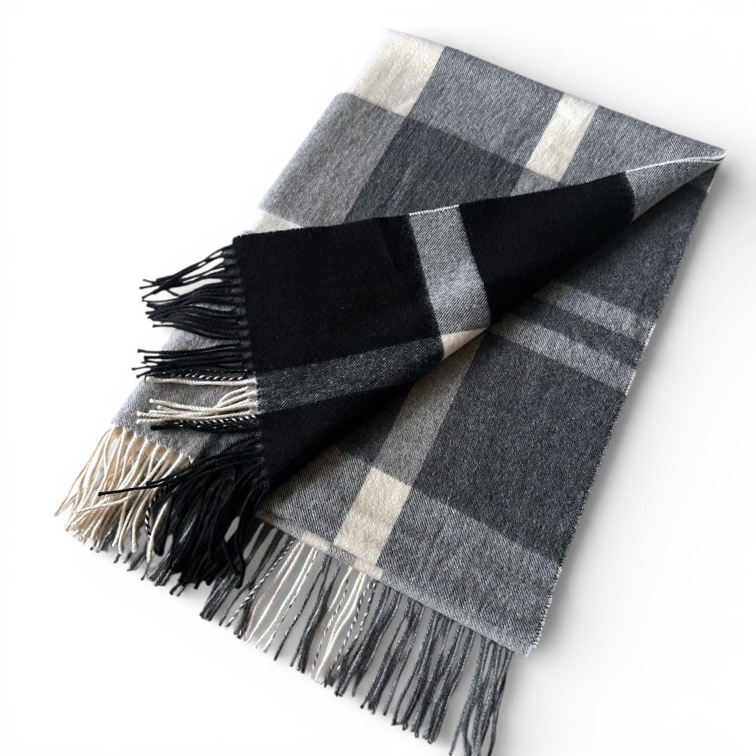 【国内正規品】ジョンストンズ　カシミア大判ストール　エストネーション別注