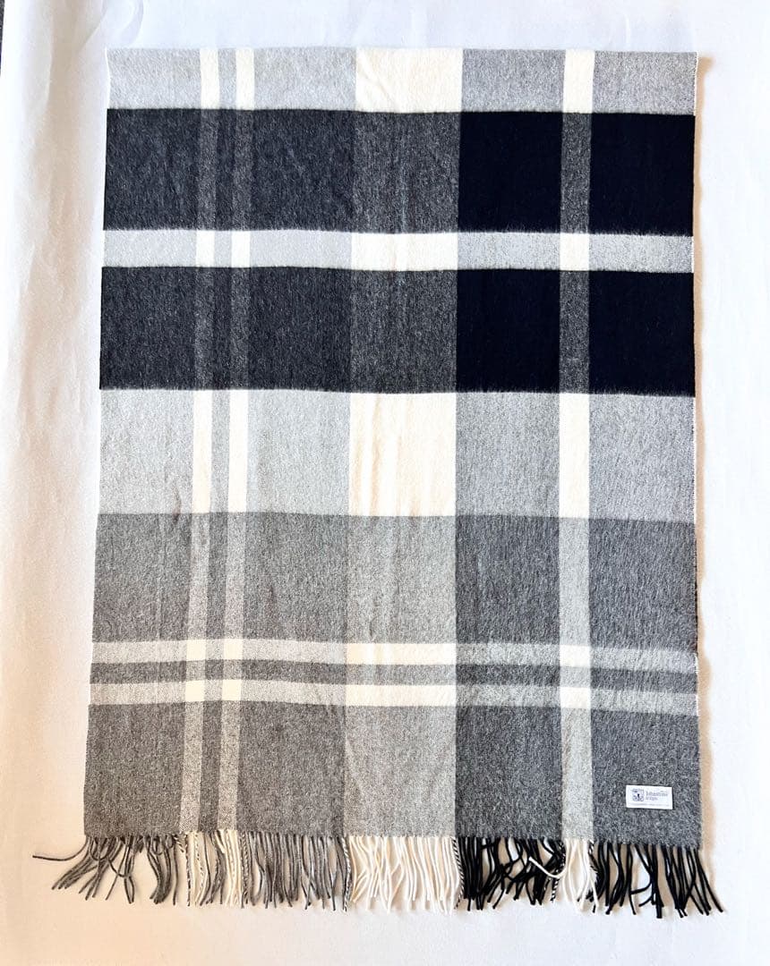 【国内正規品】ジョンストンズ　カシミア大判ストール　エストネーション別注