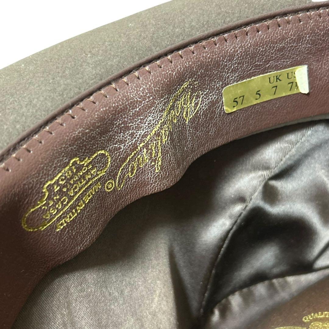 Borsalino ボルサリーノ 中折れ帽　ラビットファー　フェルトハット