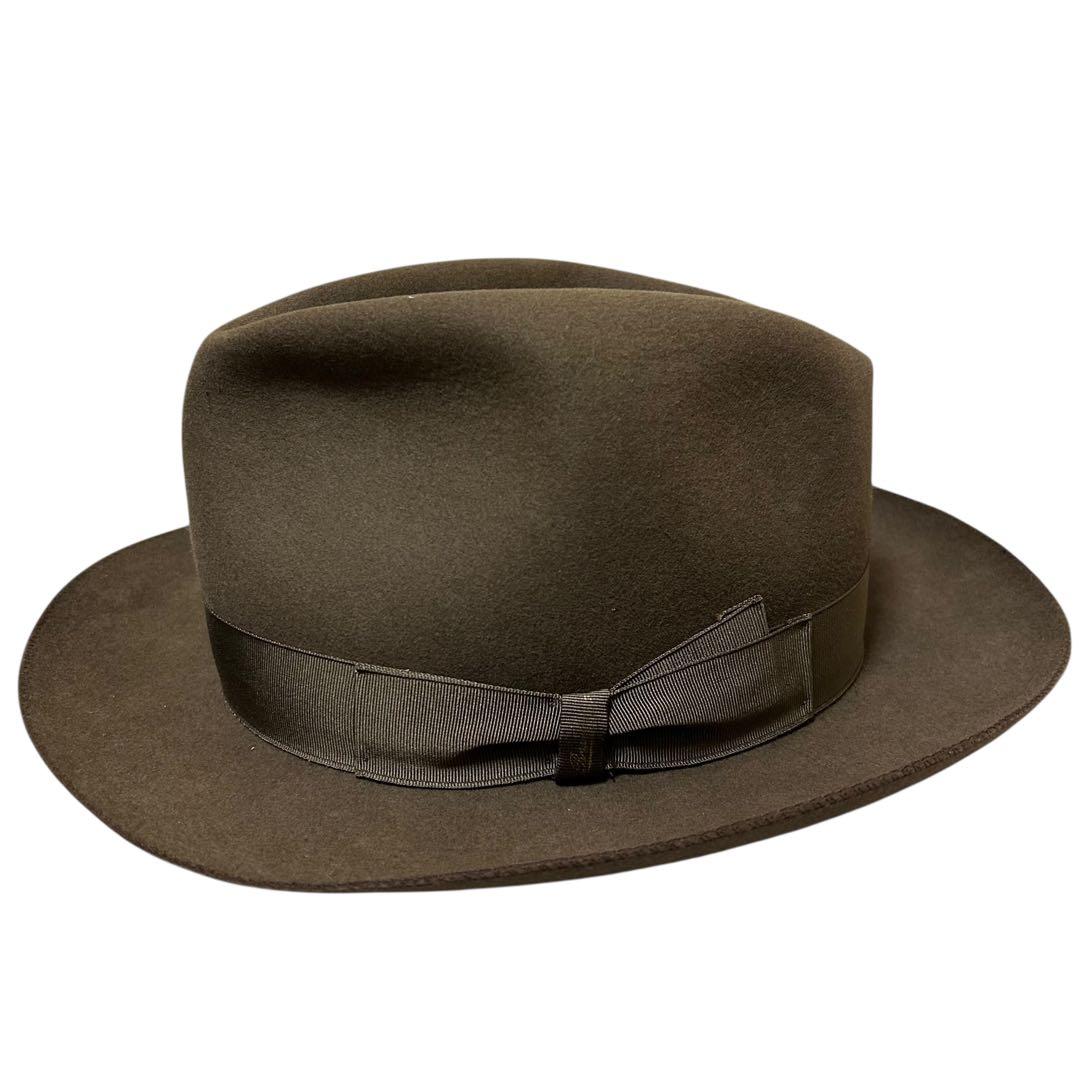 Borsalino ボルサリーノ 中折れ帽　ラビットファー　フェルトハット