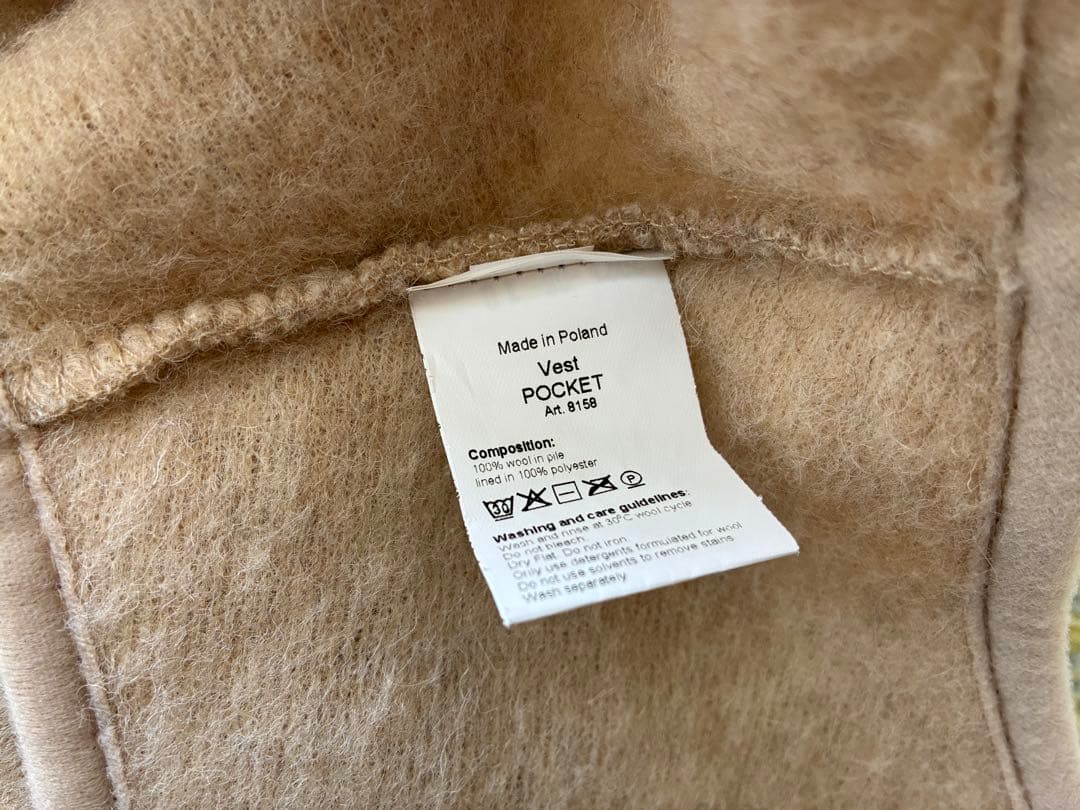 【美品】COLDBREAKER ボアベスト ベージュ