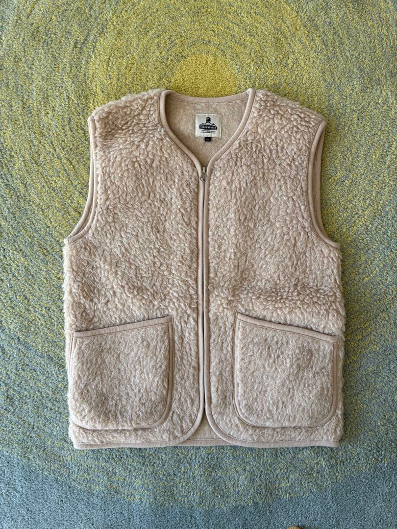 【美品】COLDBREAKER ボアベスト ベージュ