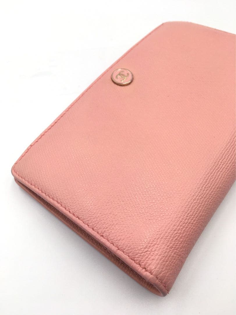 シャネル　CHANEL ココボタン　長財布