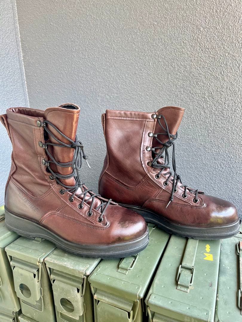 米軍放出品 BELLEVILLE コンバットブーツ　ミ ブラウン 28.5cm