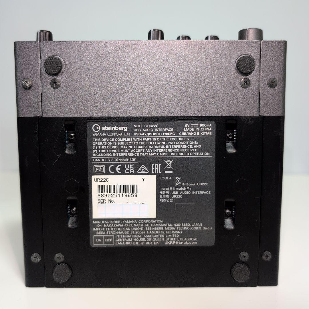 steinberg UR 22 C オーディオインターフェイス