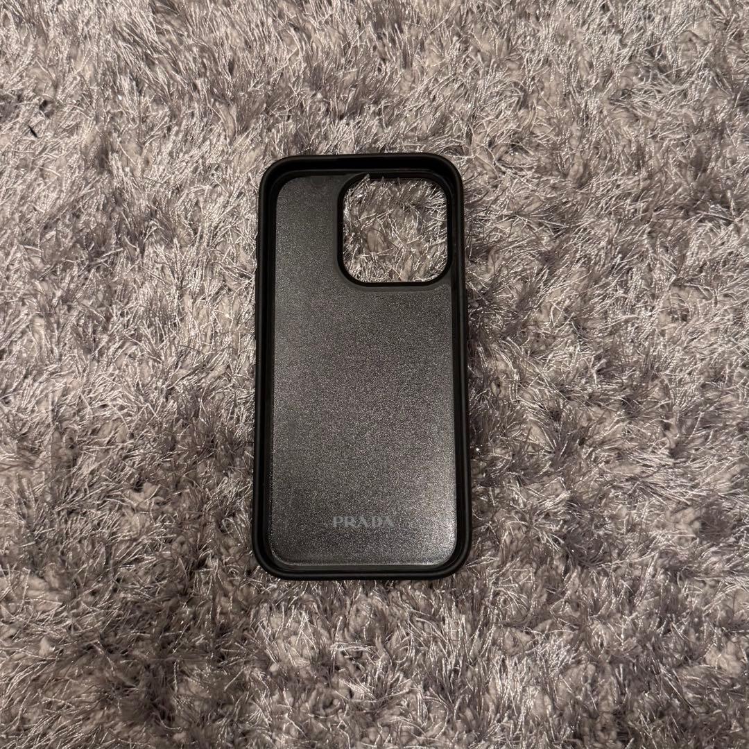 PRADA 水色 iPhone15proケース
