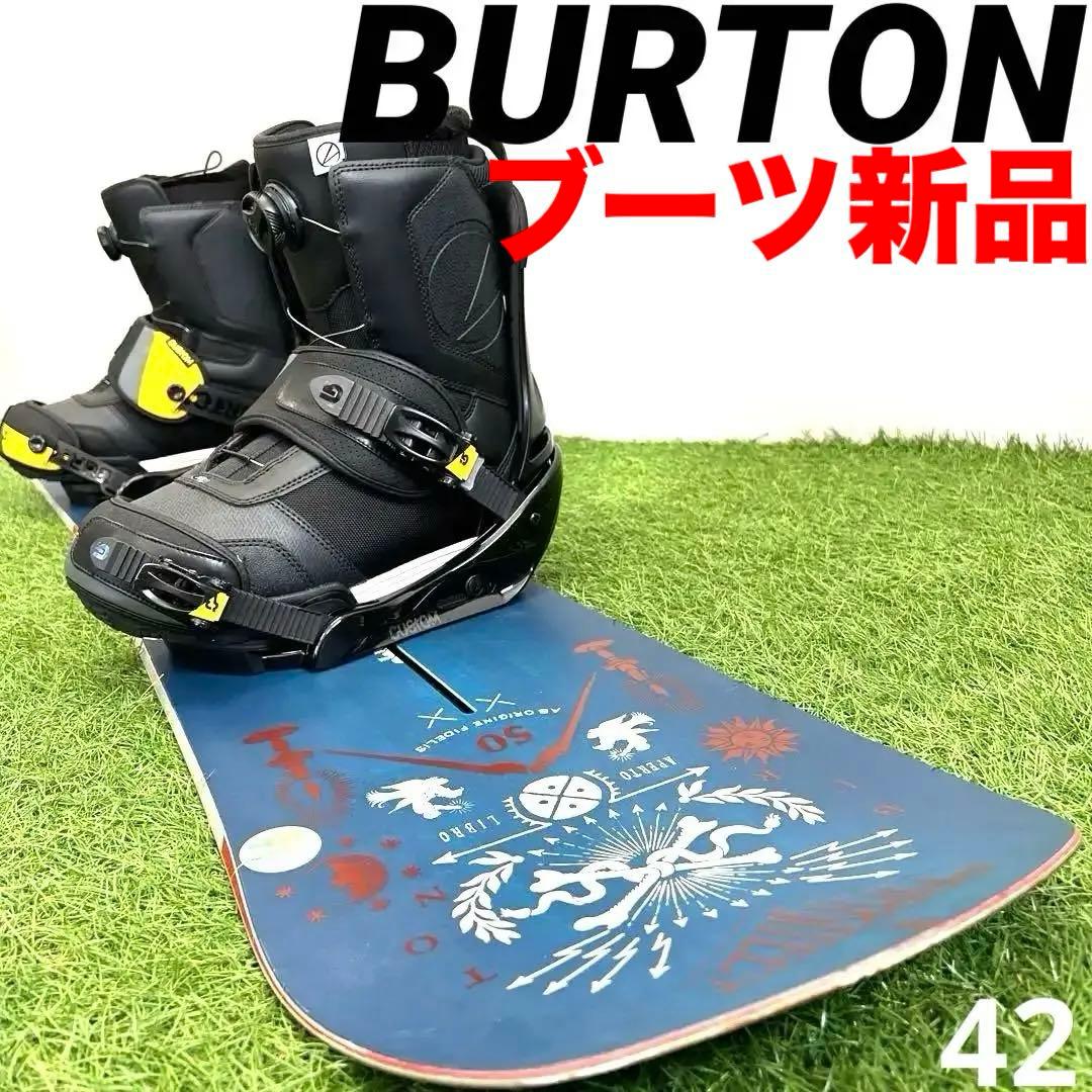 ブーツ新品‼️BURTON 150cm メンズスノーボードセット