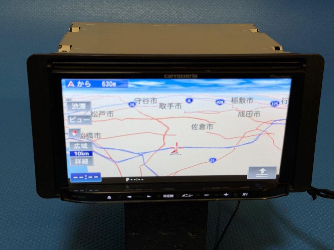 カロッツェリア 楽ナビ　AVIC-MRZ99地図データ2010
