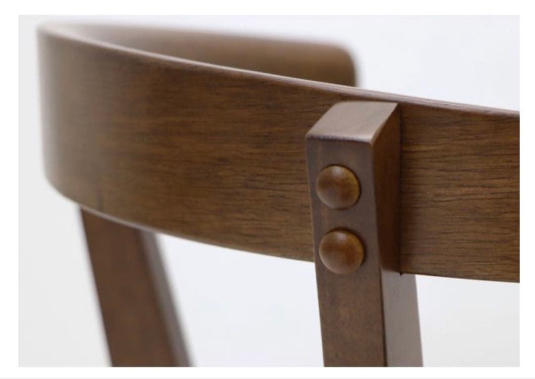 新品 ヤマソロ ダイニングチェア 2台 ブラック 83-327