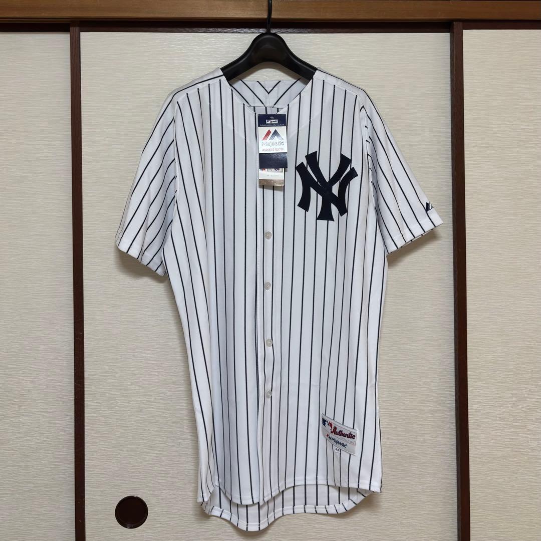 【未使用タグ付き】 ヤンキース イチロー オーセンティックユニフォーム 44