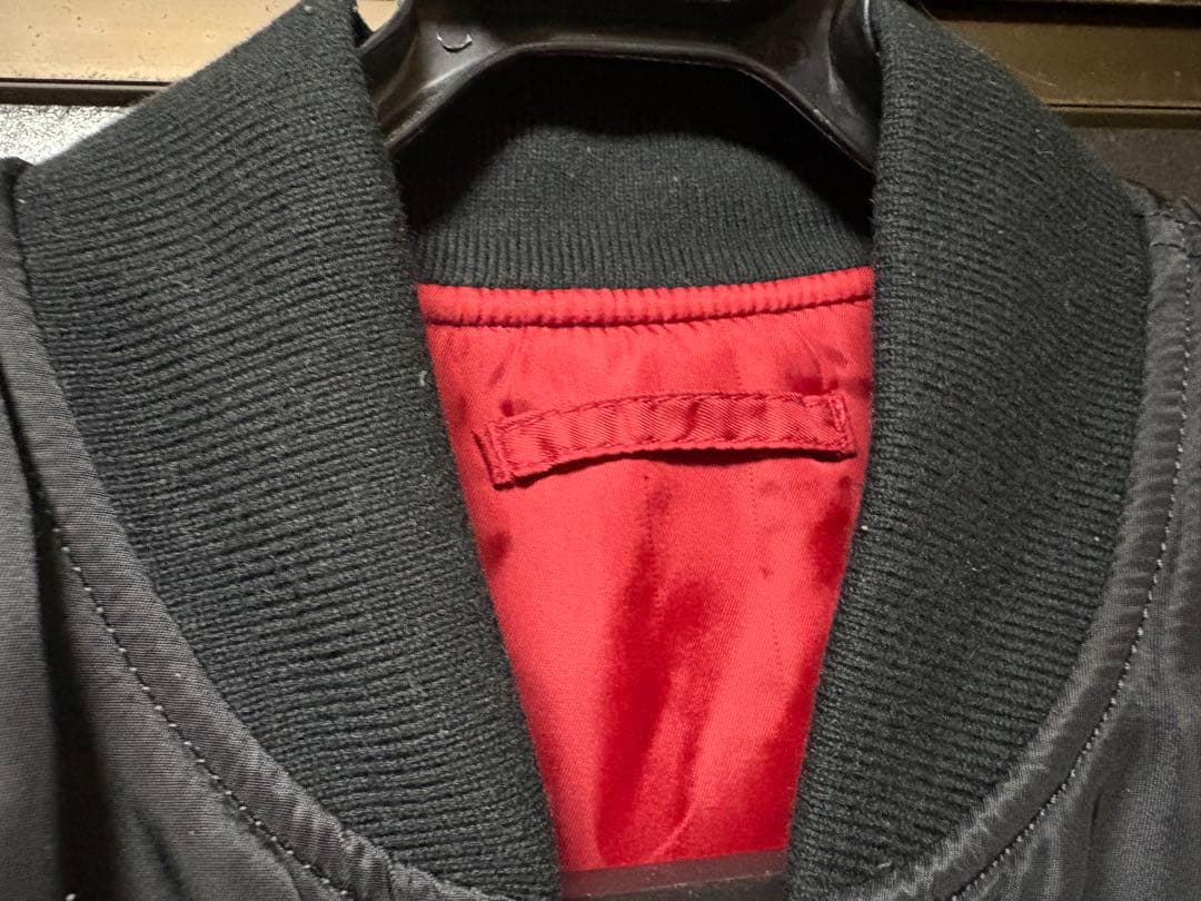 ALPHA ブラック MA-1ジャケット