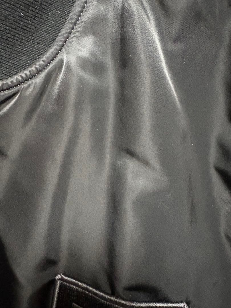 ALPHA ブラック MA-1ジャケット