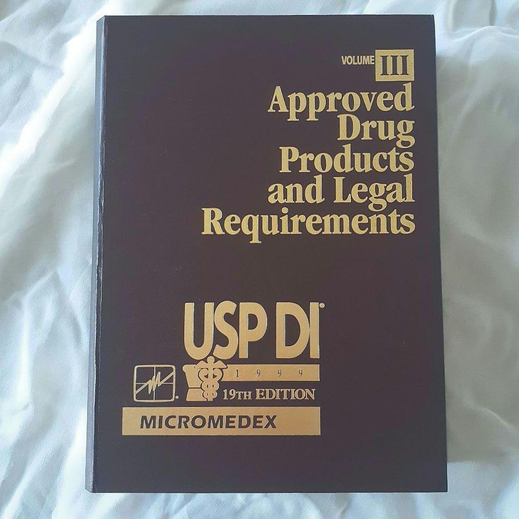 [入手困難]米国薬局方　USPDI　3冊セット