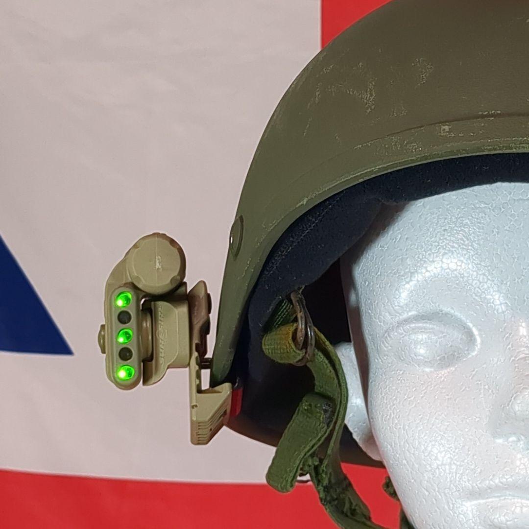 【シュアファイア】ヘルメット ライト HL1-A-TN ヘルメット マウント付き