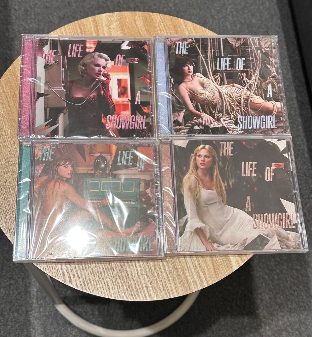 THE LIFE OF A SHOWGIRL 限定盤CD4枚セット⑥ラストセット