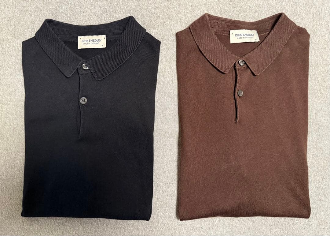 【2枚セット】JOHN SMEDLEY ジョンスメドレー ニット ポロシャツ