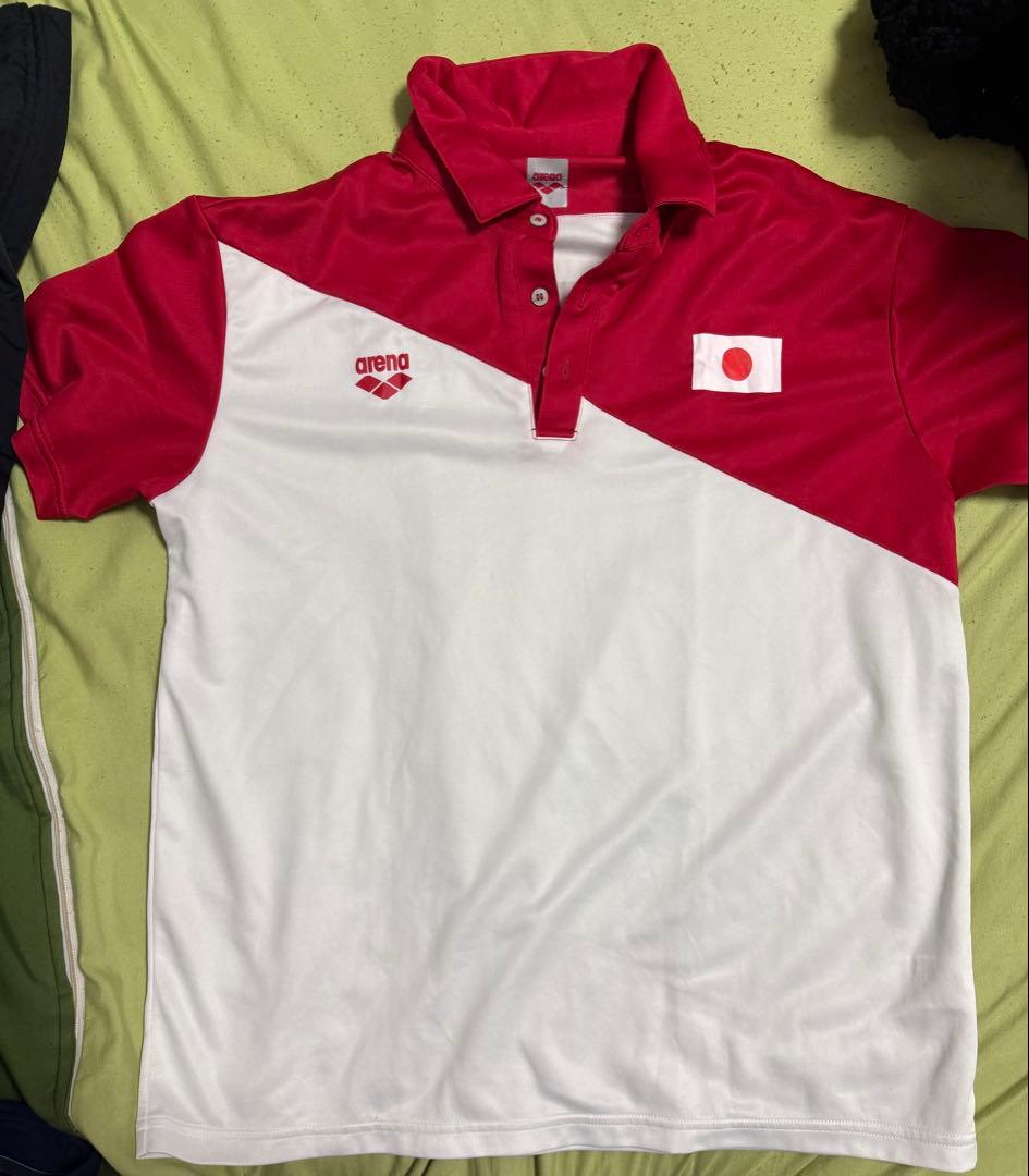 競泳日本代表ポロシャツ Lサイズ 激レア